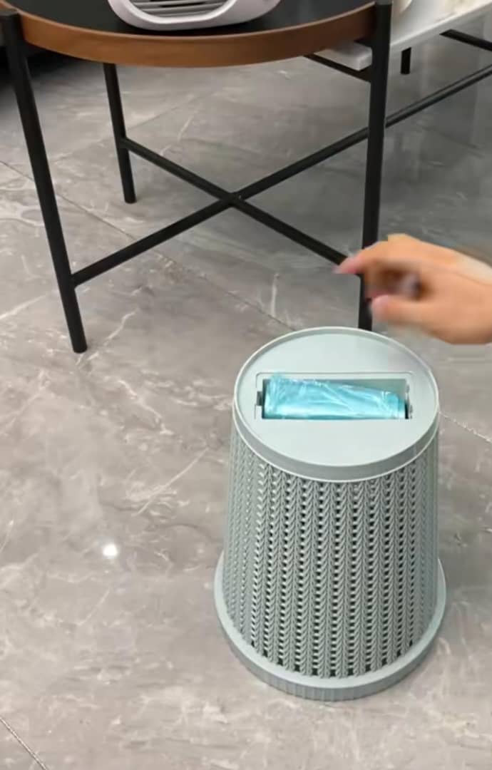 Poubelle intelligente - changement automatique de sac